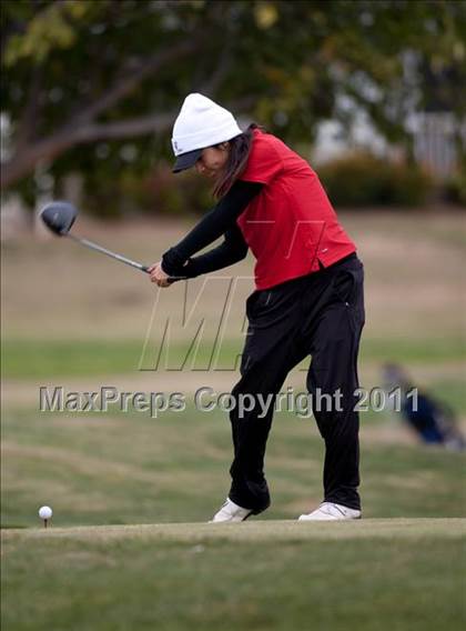 Thumbnail 2 in CIF State SoCal Girls Golf Championships photogallery.