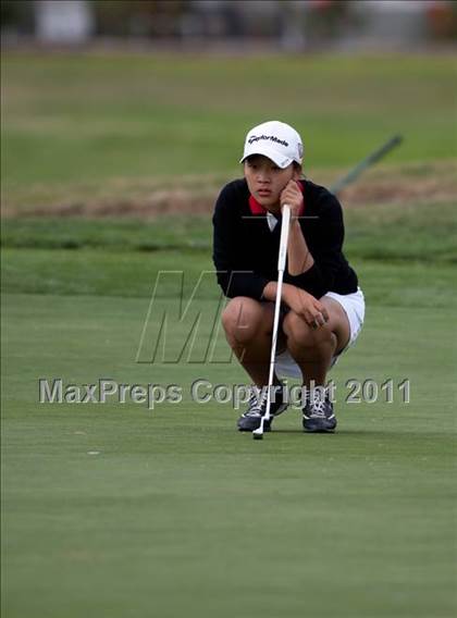 Thumbnail 2 in CIF State SoCal Girls Golf Championships photogallery.