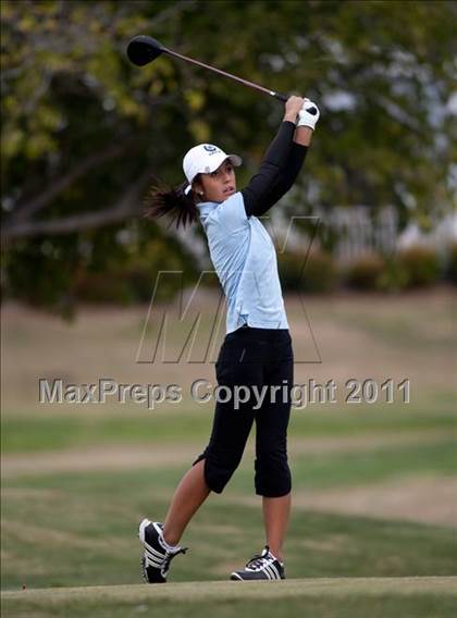 Thumbnail 2 in CIF State SoCal Girls Golf Championships photogallery.