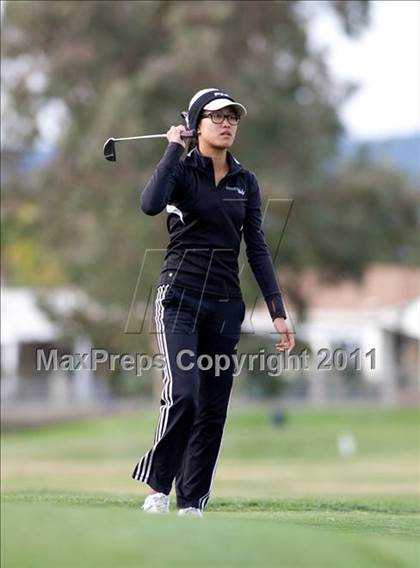 Thumbnail 2 in CIF State SoCal Girls Golf Championships photogallery.