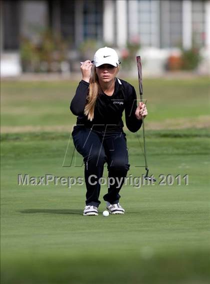 Thumbnail 1 in CIF State SoCal Girls Golf Championships photogallery.