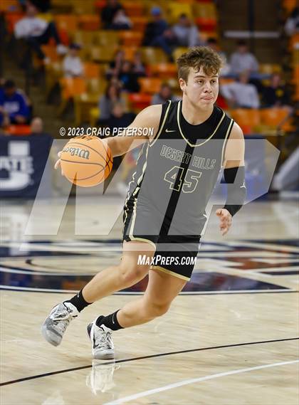 Thumbnail 2 in Desert Hills vs Dixie (UHSAA 4A Quarterfinal) photogallery.