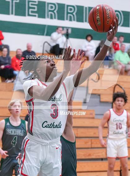 Thumbnail 3 in Peninsula vs. Central Catholic (Cactus Jam Tournament) photogallery.