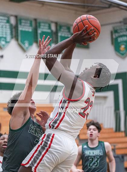 Thumbnail 1 in Peninsula vs. Central Catholic (Cactus Jam Tournament) photogallery.