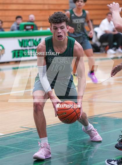 Thumbnail 3 in Peninsula vs. Central Catholic (Cactus Jam Tournament) photogallery.