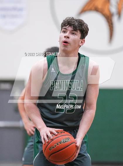 Thumbnail 2 in Peninsula vs. Central Catholic (Cactus Jam Tournament) photogallery.