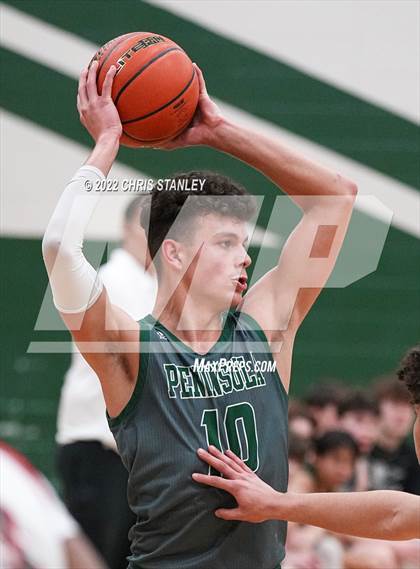 Thumbnail 3 in Peninsula vs. Central Catholic (Cactus Jam Tournament) photogallery.