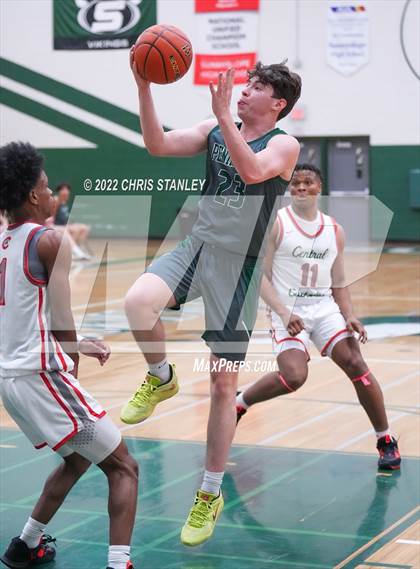 Thumbnail 2 in Peninsula vs. Central Catholic (Cactus Jam Tournament) photogallery.