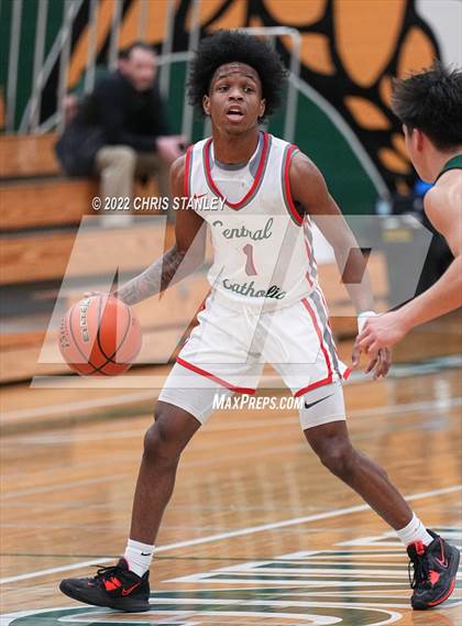 Thumbnail 1 in Peninsula vs. Central Catholic (Cactus Jam Tournament) photogallery.