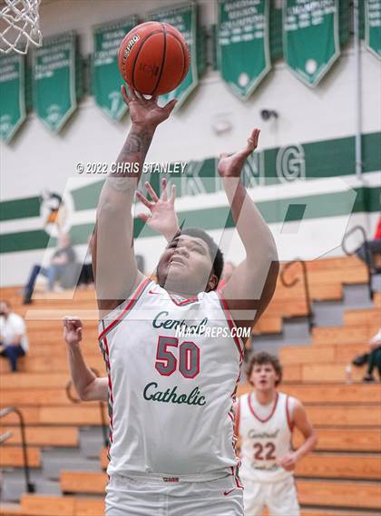 Thumbnail 2 in Peninsula vs. Central Catholic (Cactus Jam Tournament) photogallery.