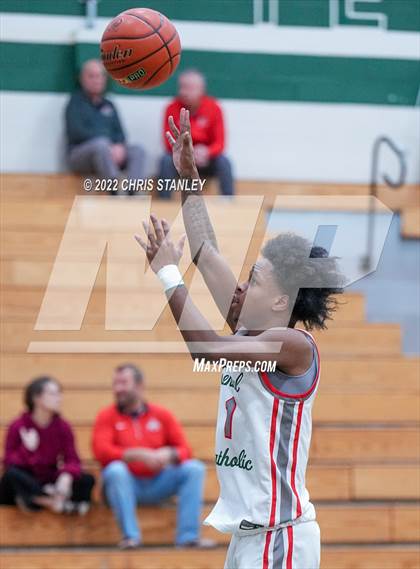 Thumbnail 1 in Peninsula vs. Central Catholic (Cactus Jam Tournament) photogallery.
