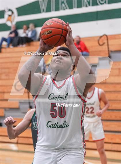 Thumbnail 1 in Peninsula vs. Central Catholic (Cactus Jam Tournament) photogallery.