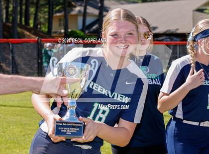 Thumbnail 2 in Creekview vs Jefferson (GHSA State Championship - Game 2) photogallery.