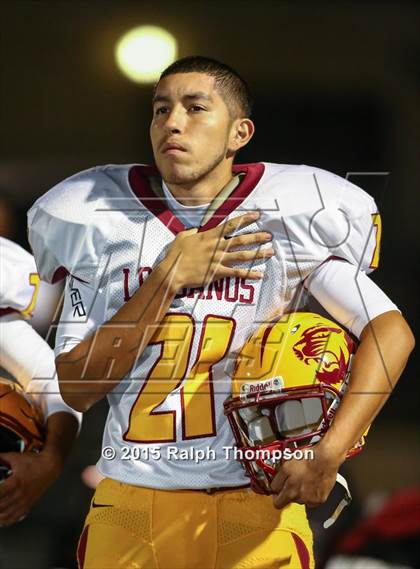 Thumbnail 1 in Liberty Ranch vs. Los Banos (CIF SJS D-4 Semifinal) photogallery.