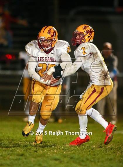 Thumbnail 1 in Liberty Ranch vs. Los Banos (CIF SJS D-4 Semifinal) photogallery.
