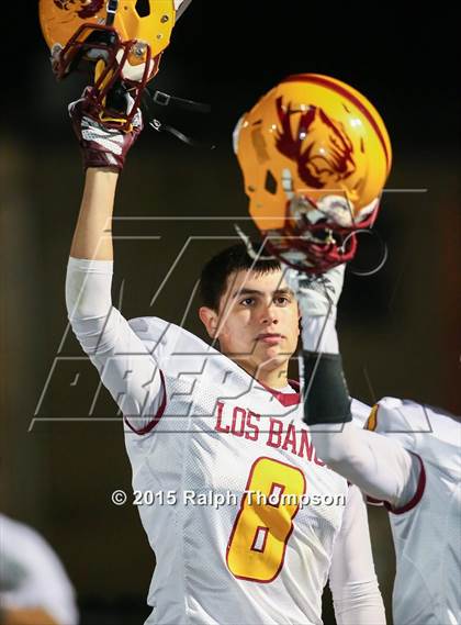 Thumbnail 1 in Liberty Ranch vs. Los Banos (CIF SJS D-4 Semifinal) photogallery.