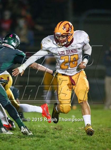 Thumbnail 2 in Liberty Ranch vs. Los Banos (CIF SJS D-4 Semifinal) photogallery.