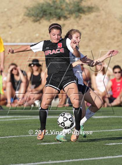 Thumbnail 2 in Grace Brethren @ Sierra Canyon (CIF SoCal Regional D5 Final) photogallery.
