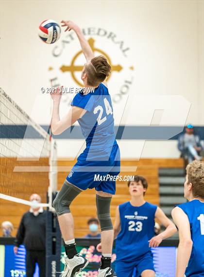 Thumbnail 2 in Indianapolis Bishop Chatard @ Cathedral photogallery.
