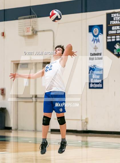 Thumbnail 1 in Indianapolis Bishop Chatard @ Cathedral photogallery.