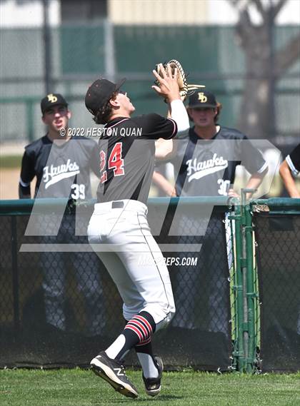 Thumbnail 2 in Palos Verdes vs. Bishop Amat (Diamond National Classic) photogallery.