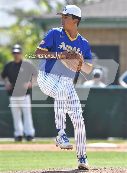 Thumbnail 3 in Palos Verdes vs. Bishop Amat (Diamond National Classic) photogallery.