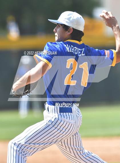 Thumbnail 3 in Palos Verdes vs. Bishop Amat (Diamond National Classic) photogallery.