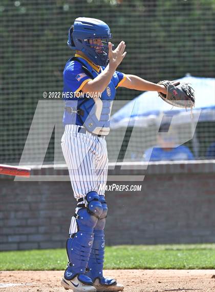 Thumbnail 1 in Palos Verdes vs. Bishop Amat (Diamond National Classic) photogallery.