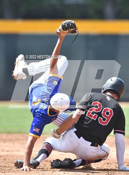 Thumbnail 2 in Palos Verdes vs. Bishop Amat (Diamond National Classic) photogallery.