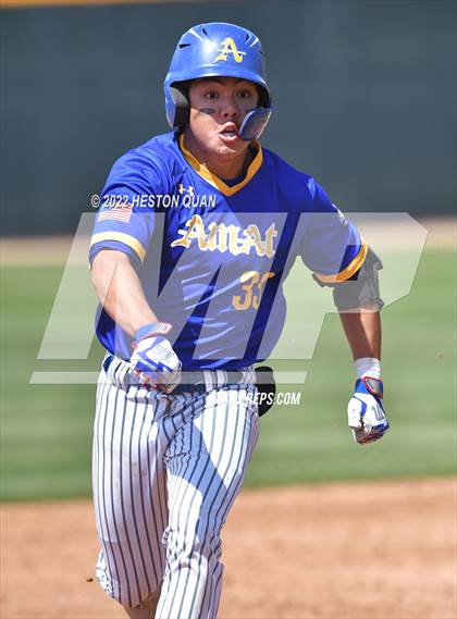 Thumbnail 2 in Palos Verdes vs. Bishop Amat (Diamond National Classic) photogallery.