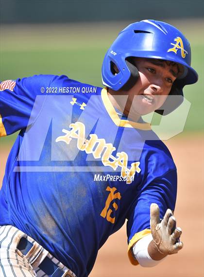 Thumbnail 3 in Palos Verdes vs. Bishop Amat (Diamond National Classic) photogallery.