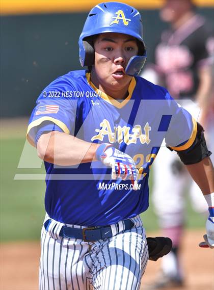Thumbnail 3 in Palos Verdes vs. Bishop Amat (Diamond National Classic) photogallery.