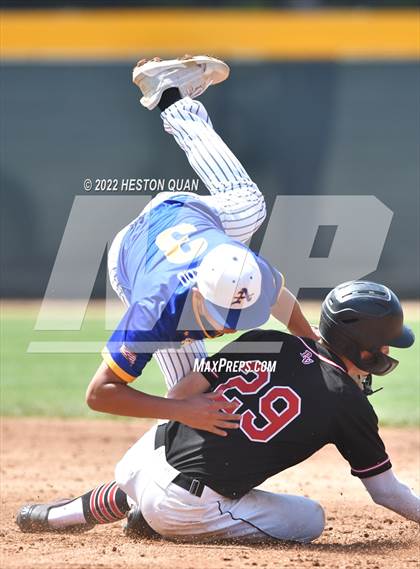 Thumbnail 3 in Palos Verdes vs. Bishop Amat (Diamond National Classic) photogallery.