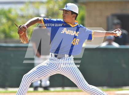 Thumbnail 2 in Palos Verdes vs. Bishop Amat (Diamond National Classic) photogallery.