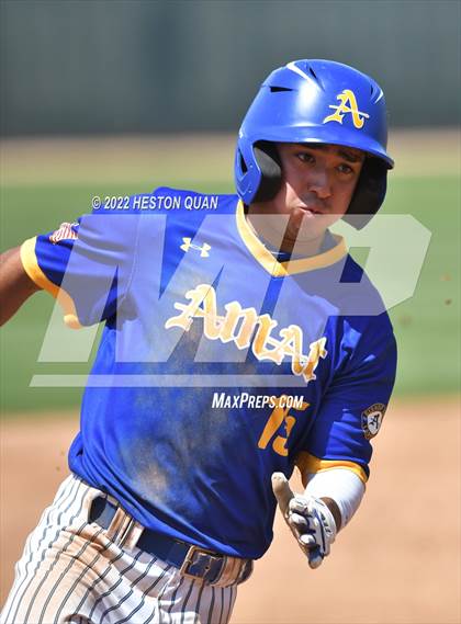 Thumbnail 2 in Palos Verdes vs. Bishop Amat (Diamond National Classic) photogallery.