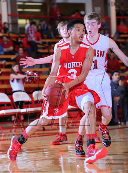 Thumbnail 3 in McPherson vs Wichita North (McPherson Invitational) photogallery.