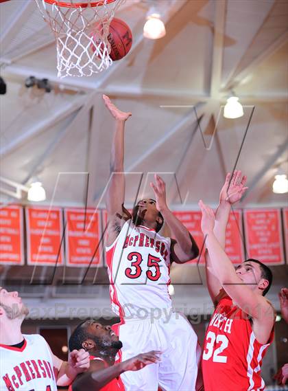 Thumbnail 1 in McPherson vs Wichita North (McPherson Invitational) photogallery.