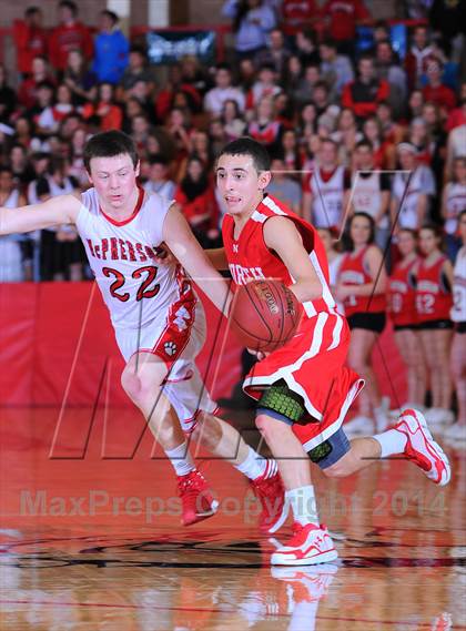 Thumbnail 1 in McPherson vs Wichita North (McPherson Invitational) photogallery.