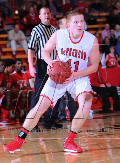 Thumbnail 2 in McPherson vs Wichita North (McPherson Invitational) photogallery.