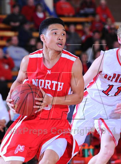 Thumbnail 3 in McPherson vs Wichita North (McPherson Invitational) photogallery.
