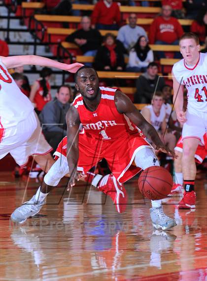 Thumbnail 2 in McPherson vs Wichita North (McPherson Invitational) photogallery.
