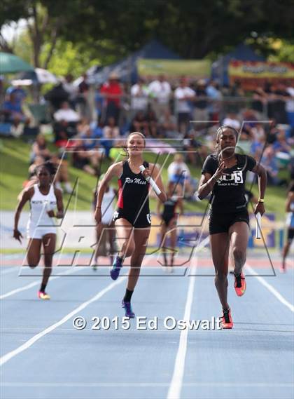 Thumbnail 2 in CIF State Track & Field Championships (Girls 4x100 Relay Prelims and Finals) photogallery.