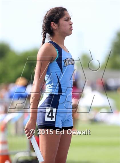 Thumbnail 2 in CIF State Track & Field Championships (Girls 4x100 Relay Prelims and Finals) photogallery.