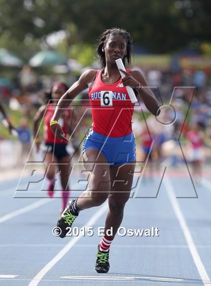 Thumbnail 3 in CIF State Track & Field Championships (Girls 4x100 Relay Prelims and Finals) photogallery.