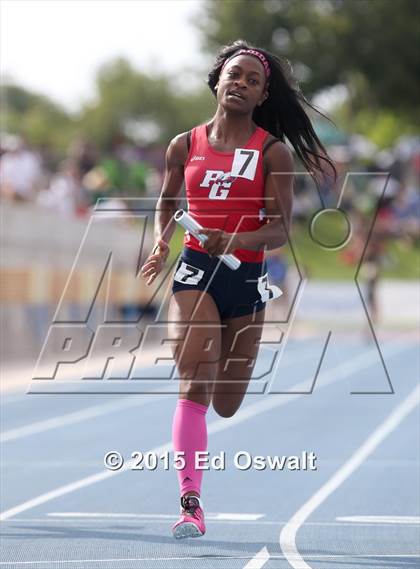 Thumbnail 3 in CIF State Track & Field Championships (Girls 4x100 Relay Prelims and Finals) photogallery.