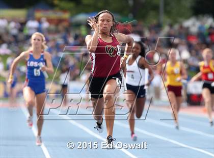 Thumbnail 1 in CIF State Track & Field Championships (Girls 4x100 Relay Prelims and Finals) photogallery.