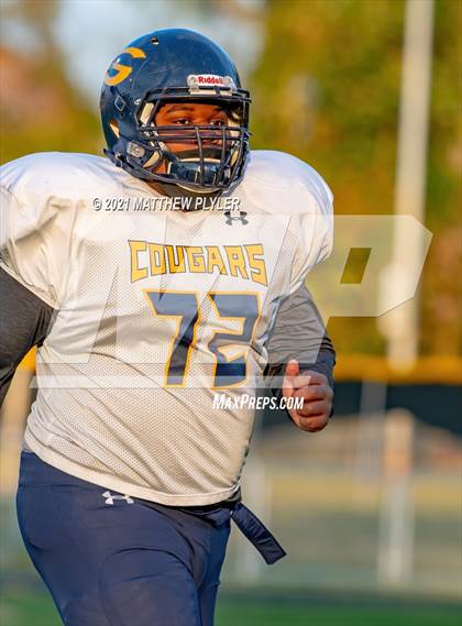 Thumbnail 1 in Goldsboro @ Terry Sanford (Homecoming game) photogallery.