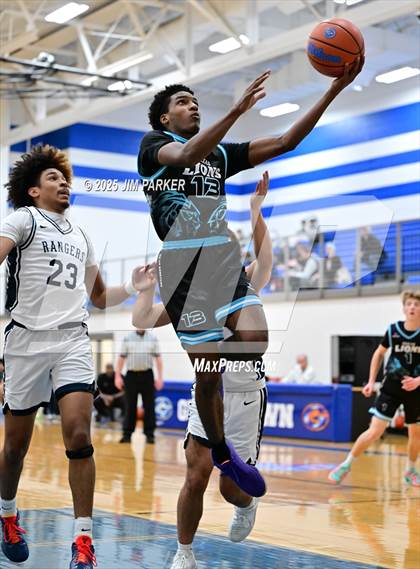 Thumbnail 1 in Texas Lions Academy vs. Smithson Valley (Jack Frost Tournament) photogallery.