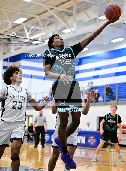 Thumbnail 3 in Texas Lions Academy vs. Smithson Valley (Jack Frost Tournament) photogallery.