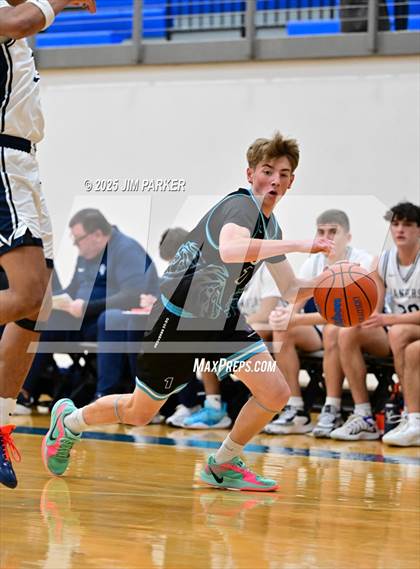 Thumbnail 3 in Texas Lions Academy vs. Smithson Valley (Jack Frost Tournament) photogallery.